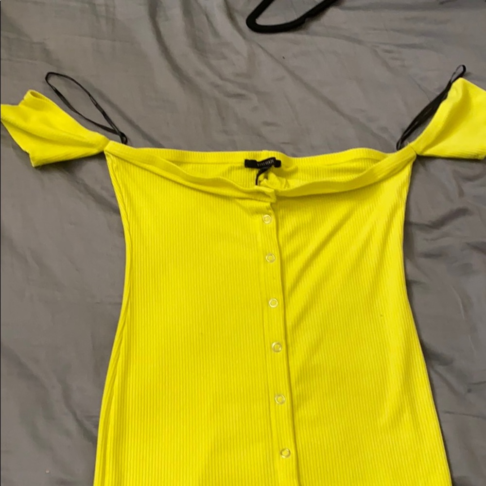 mini neon dress